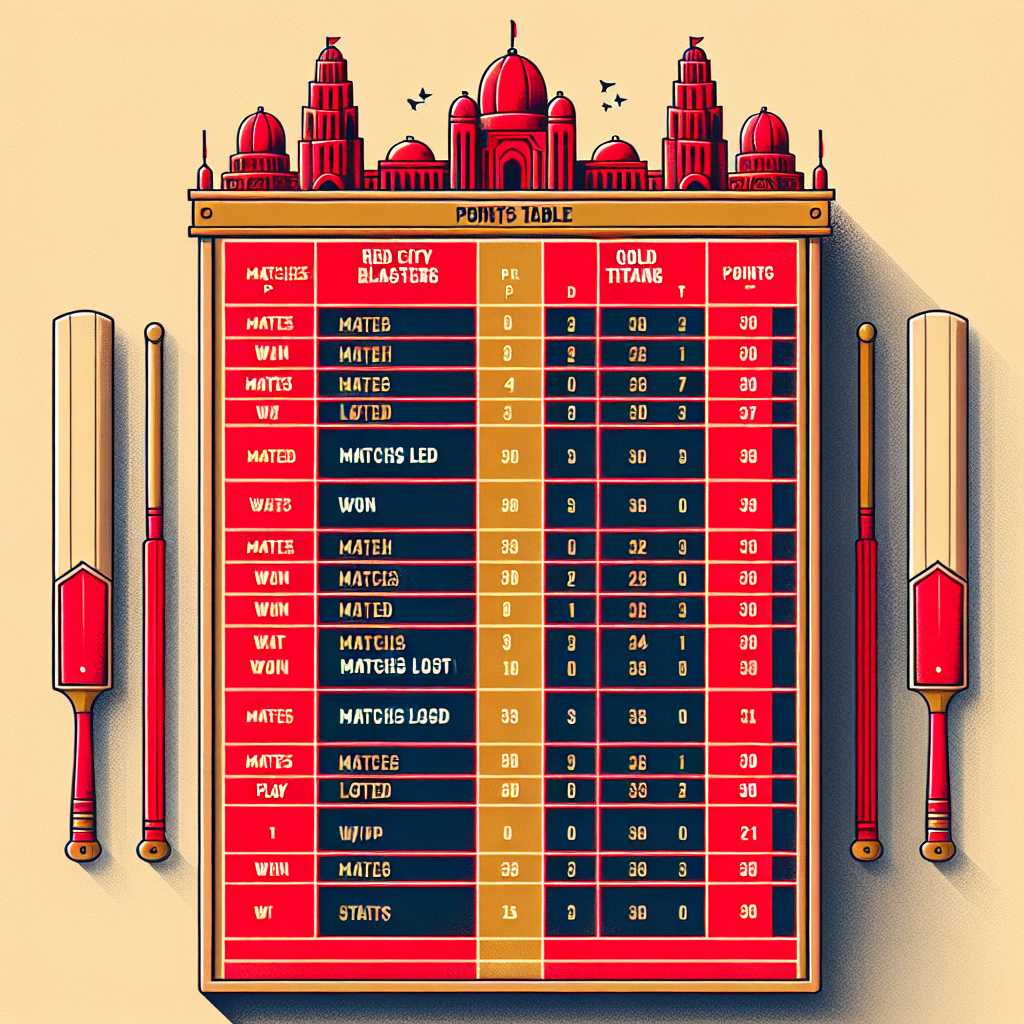 Rcb vs gt points table