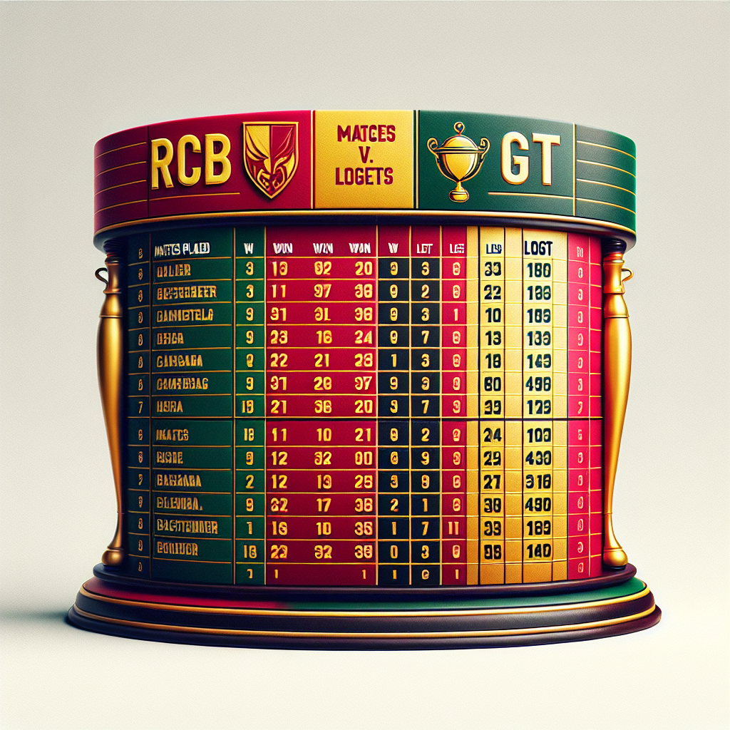 rcb vs gt points table